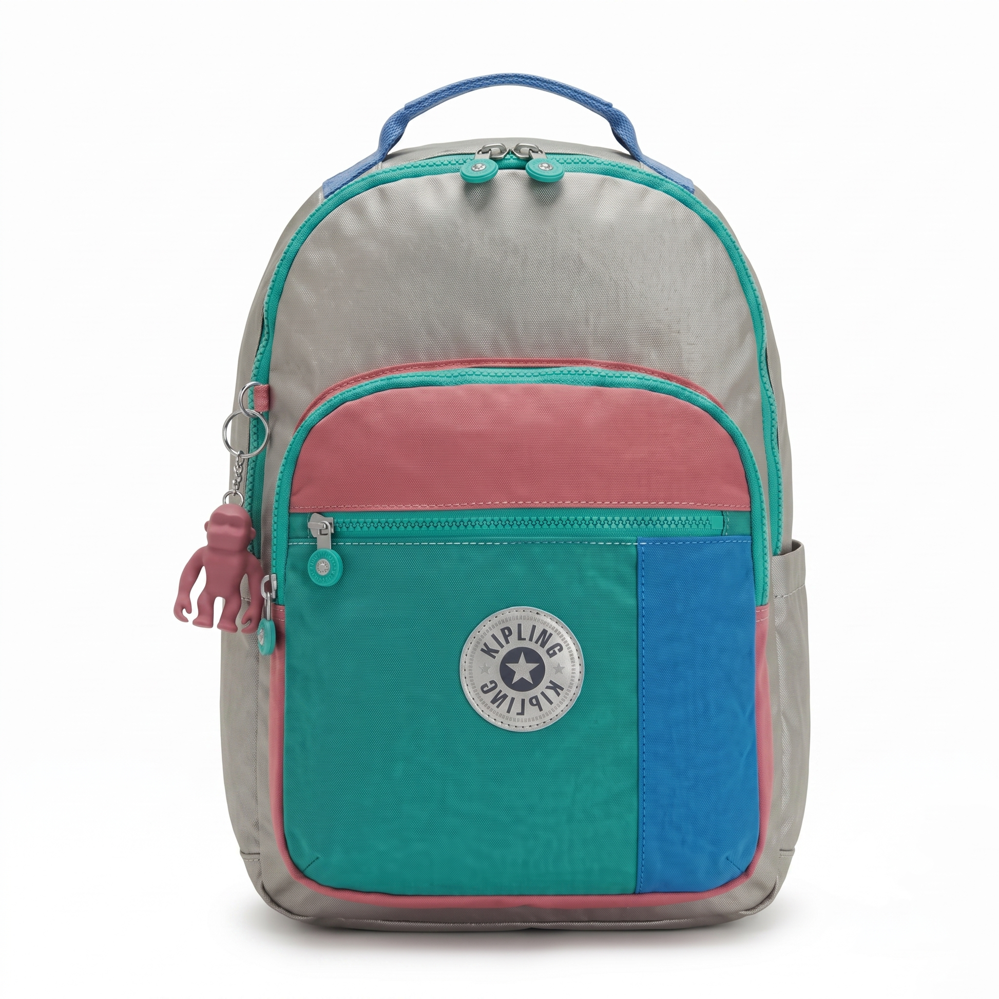 KIPLING BACKPACK KI5210 METALLIC SILVER  SPLICING in Egypt