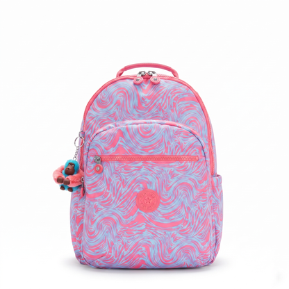 KIPLING BACKPACK KI5210 WAVY PINK BLUE in Egypt