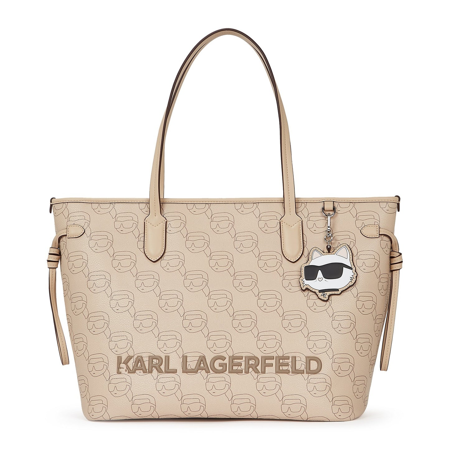 K.A-R.L L.A.G.E-R.F.E.L.D TOTE BAG