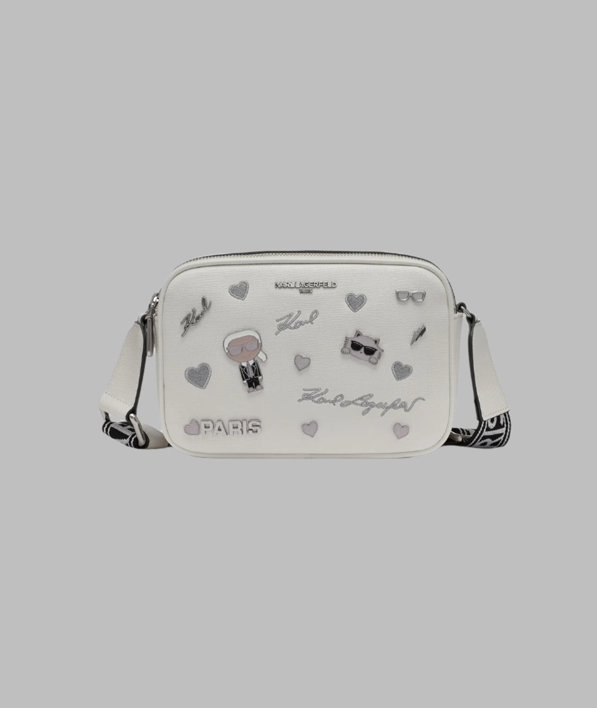 K.A-R.L L.A.G.E-R.F.E.L.D CROSSBODY BAG