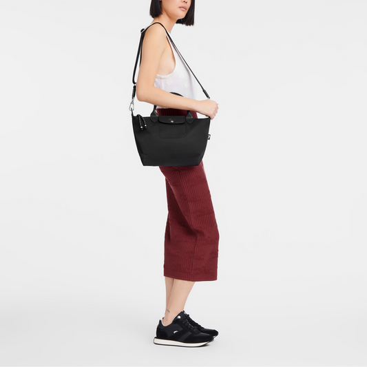 L-O-N-G-C-H-A-M-P CROSSBODY BAG L1512HSR001 BLACK FOR WOMEN