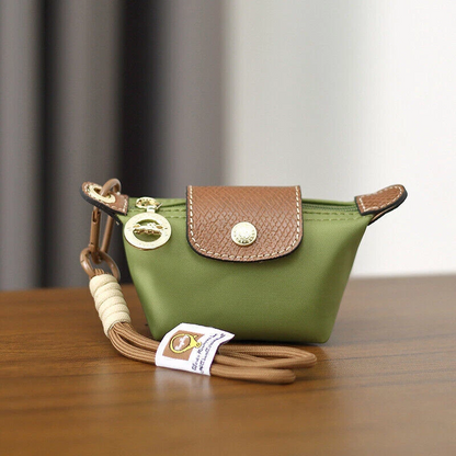 L-O-N-G-C-H-A-M-P COIN PURSE 34175089 MOOSE GREEN FOR WOMEN