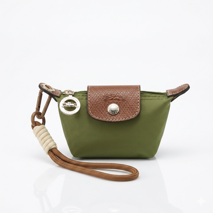 LONGCHAMP COIN PURSE 34175089 MOOSE GREEN FOR WOMEN in Egypt