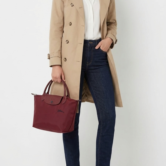 LONGCHAMP HandBag L1621619 C87 BURGUNDY FOR WOMEN in Egypt