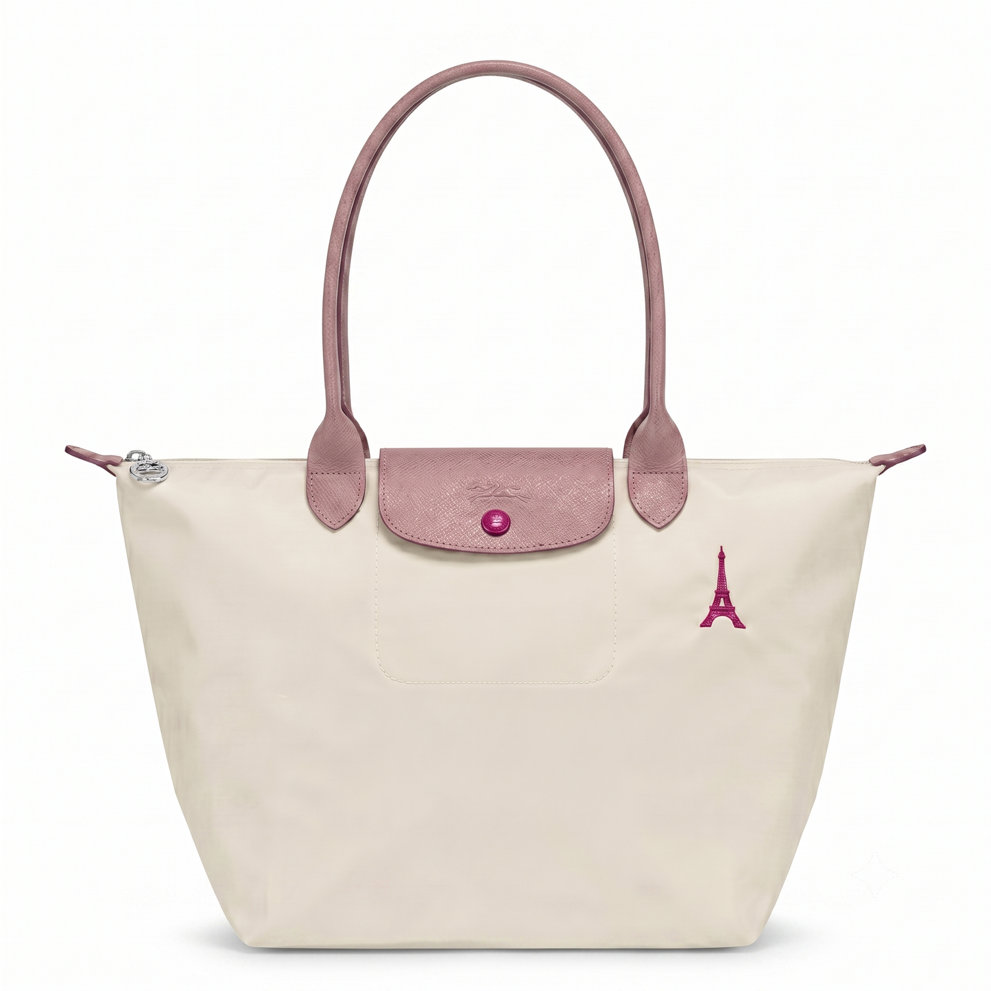 LONGCHAMP TOTE BAG BEIGE&PINK FOR WOMEN in Egypt