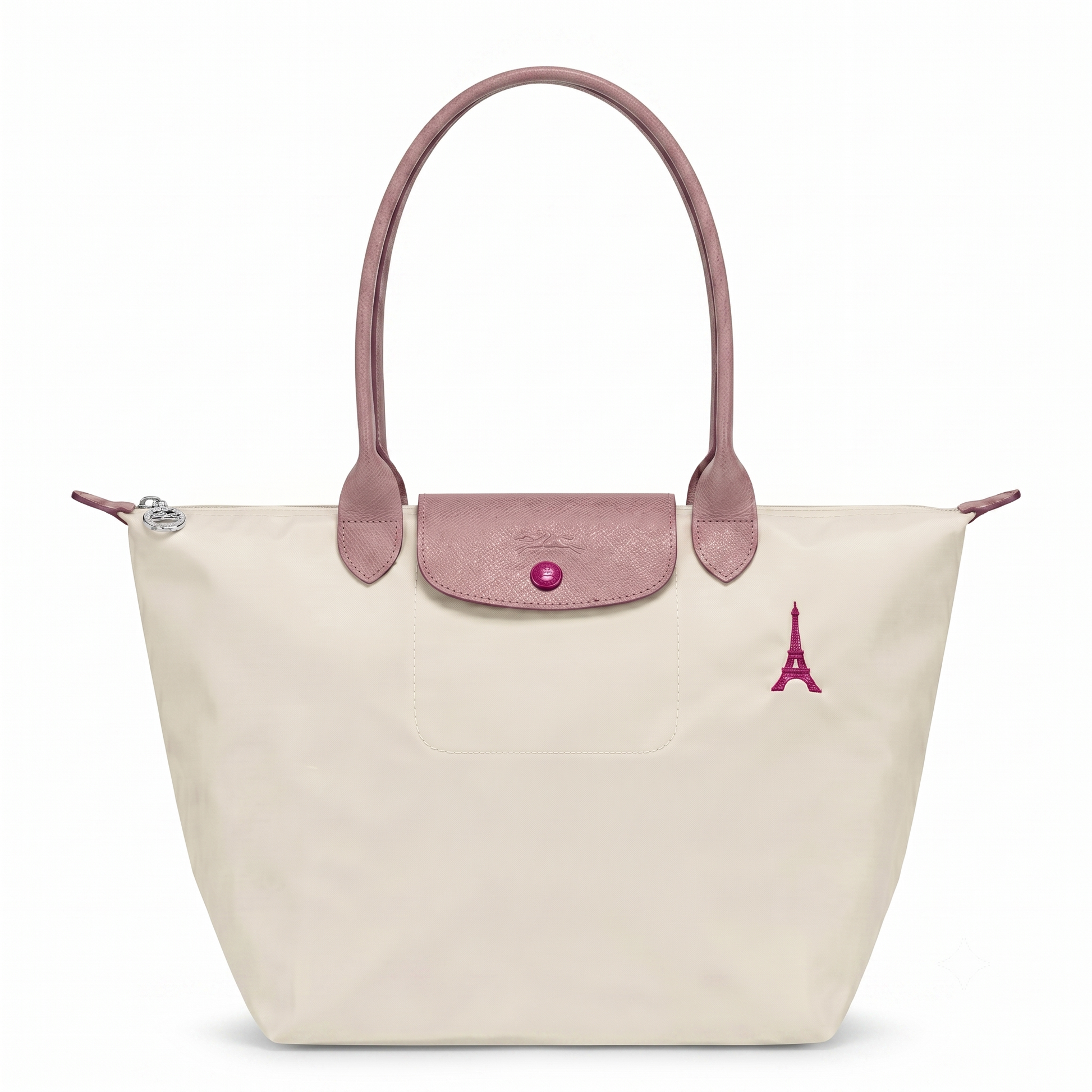 LONGCHAMP TOTE BAG BEIGE&PINK FOR WOMEN in Egypt