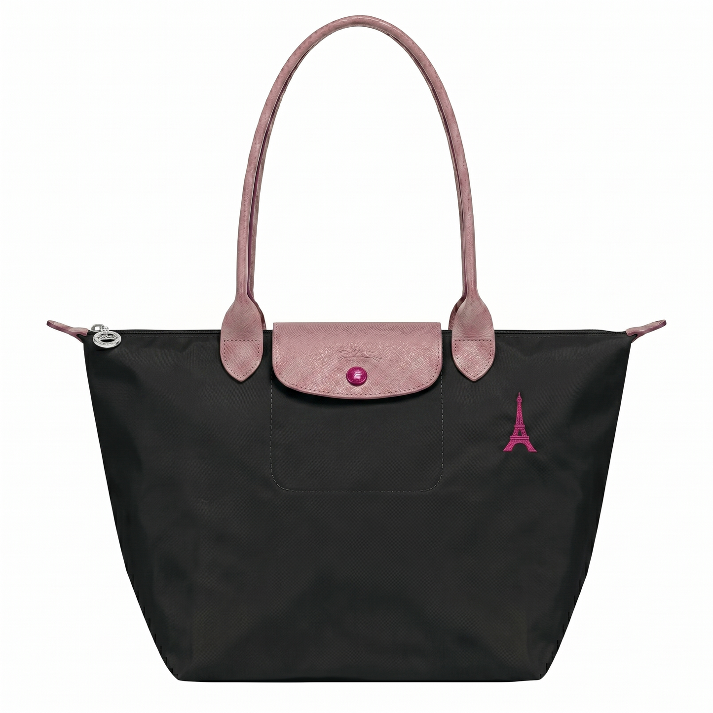 LONGCHAMP TOTE BAG BLACK&PINK FOR WOMEN in Egypt