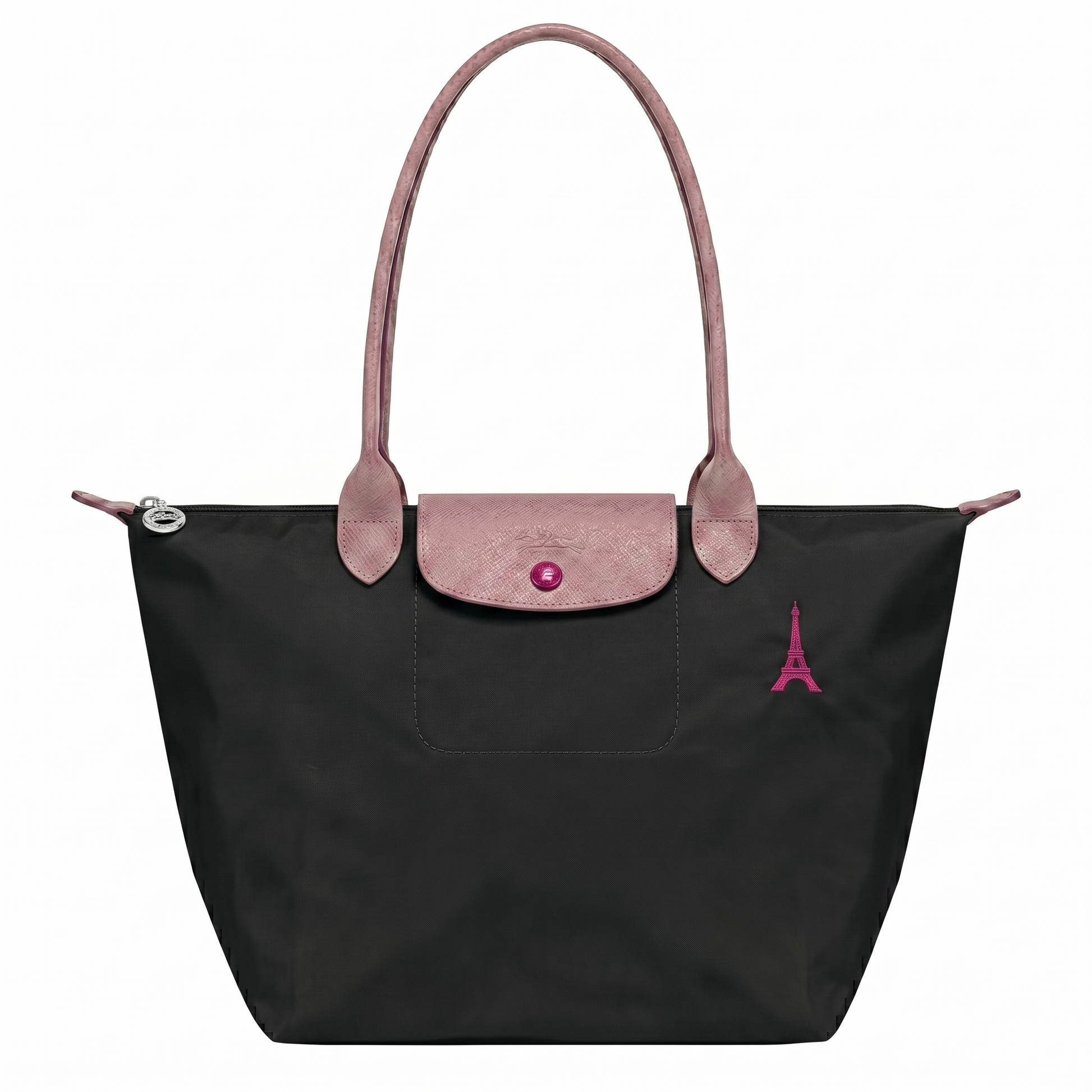 LONGCHAMP TOTE BAG BLACK&PINK FOR WOMEN in Egypt