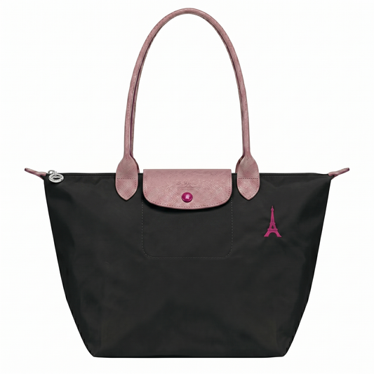 LONGCHAMP TOTE BAG BLACK&PINK FOR WOMEN in Egypt