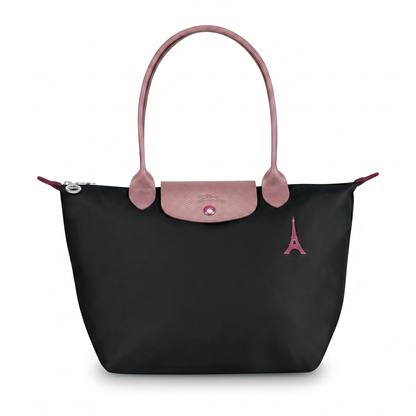 LONGCHAMP TOTE BAG BLACK&PINK FOR WOMEN in Egypt