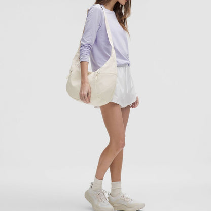 L.U.L.L-L-E.M.O.N SHOULDER BAG LU9CADS WHITE FOR WOMEN