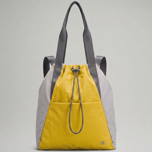 LULLLEMON BACKPACK BAG LW9DP6S YELLOW&GREY FOR WOMEN in Egypt