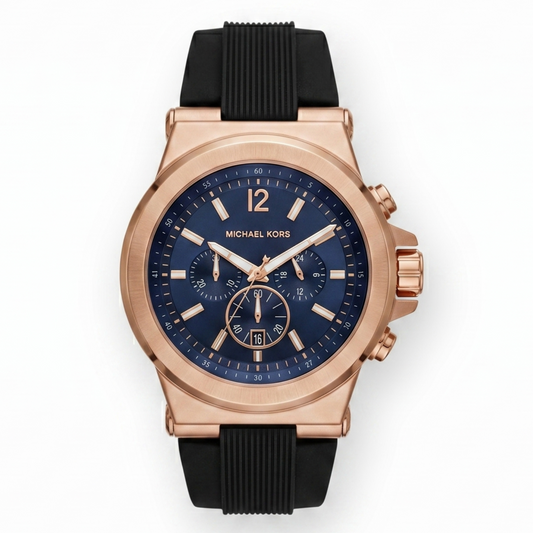 MICHAEL KORS Watch MK8295 SILVER - ROSE GOLD FOR MEN in Egypt