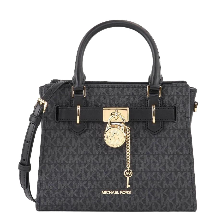M.I-C.H-A.E.L K.O-R.S CROSSBODY BAG 35F1GHMS1B BLACK&GREY MONOGRAM FOR WOMEN
