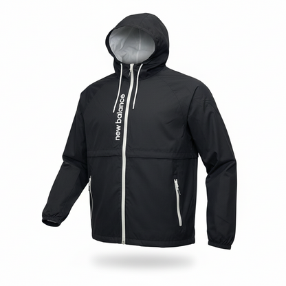 N.e.w B.a.l.a.n.c.e Tech Jacket Quilted Comfort  Full Zip with Pockets Black