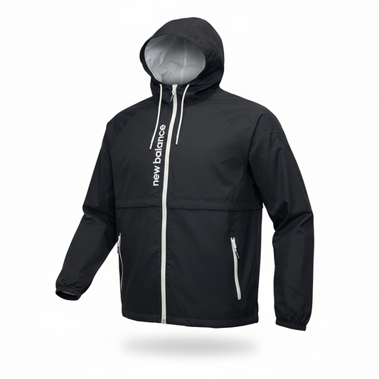 N.e.w B.a.l.a.n.c.e Tech Jacket Quilted Comfort  Full Zip with Pockets Black