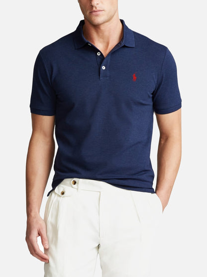 P.o-L.O R.A-L.P.H L.A.U-R.E.N Mesh Polo Shirt Custom Slim Fit  Newport