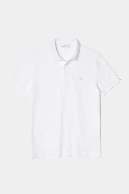L.a.C.O.S-T.E. Classic Fit Paris Stretch Pique Polo Shirt White-Red-Black-Blue-Pink