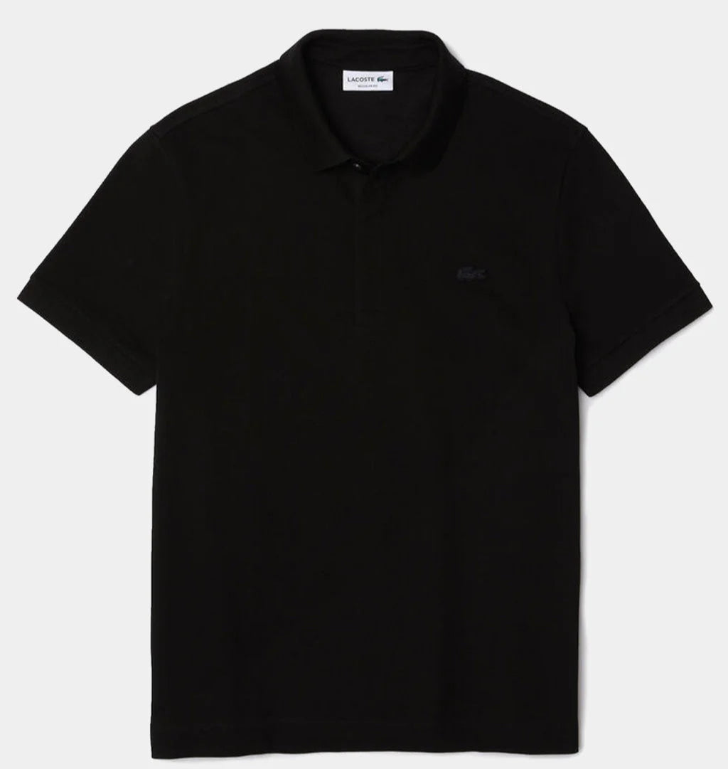 L.a.C.O.S-T.E. Classic Fit Paris Stretch Pique Polo Shirt White-Red-Black-Blue-Pink