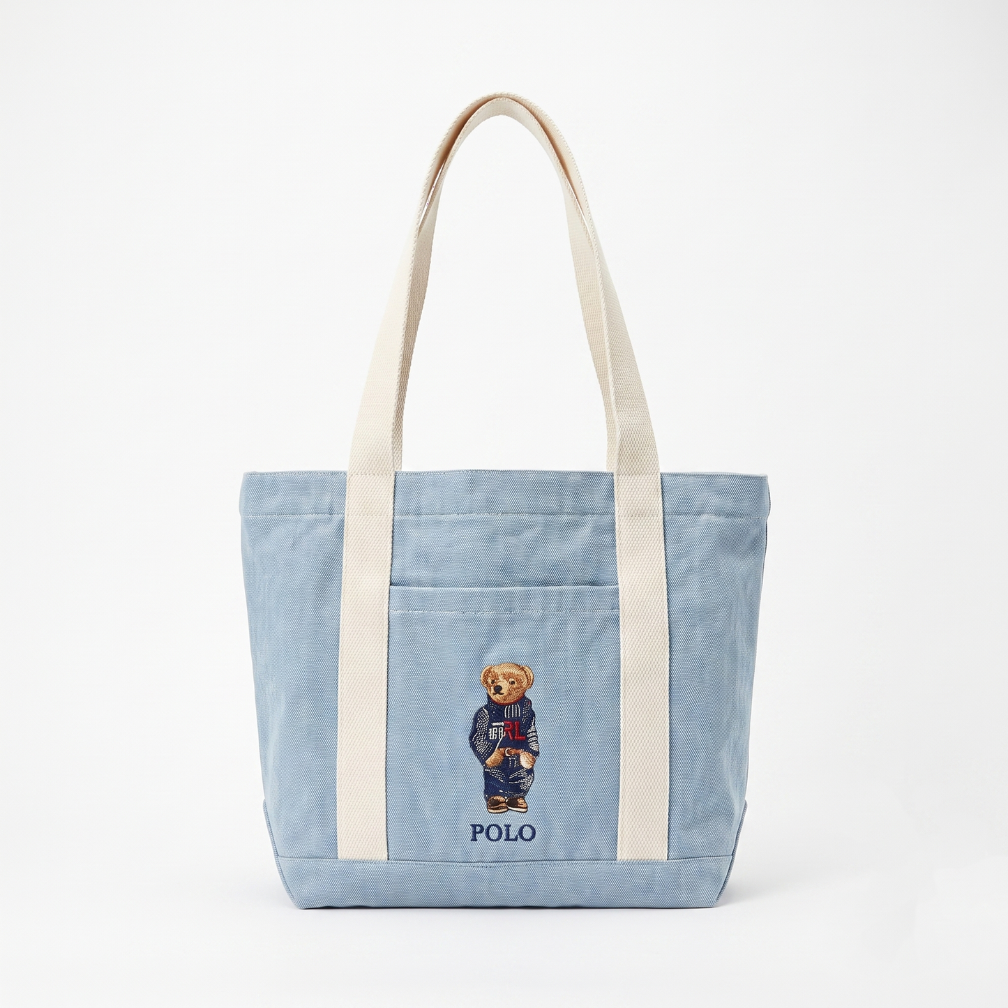 POLO RALPH LAUREN HANDBAG BLUE & OFF WHITE FOR WOMEN in Egypt