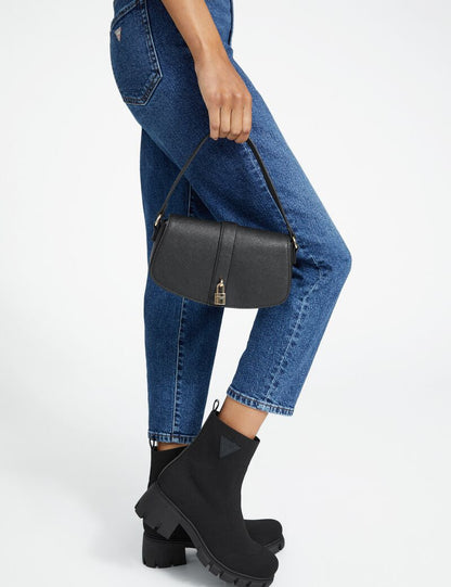 G-U-E-S-S CROSSBODY BAG SA941778 BLACK FOR WOMEN