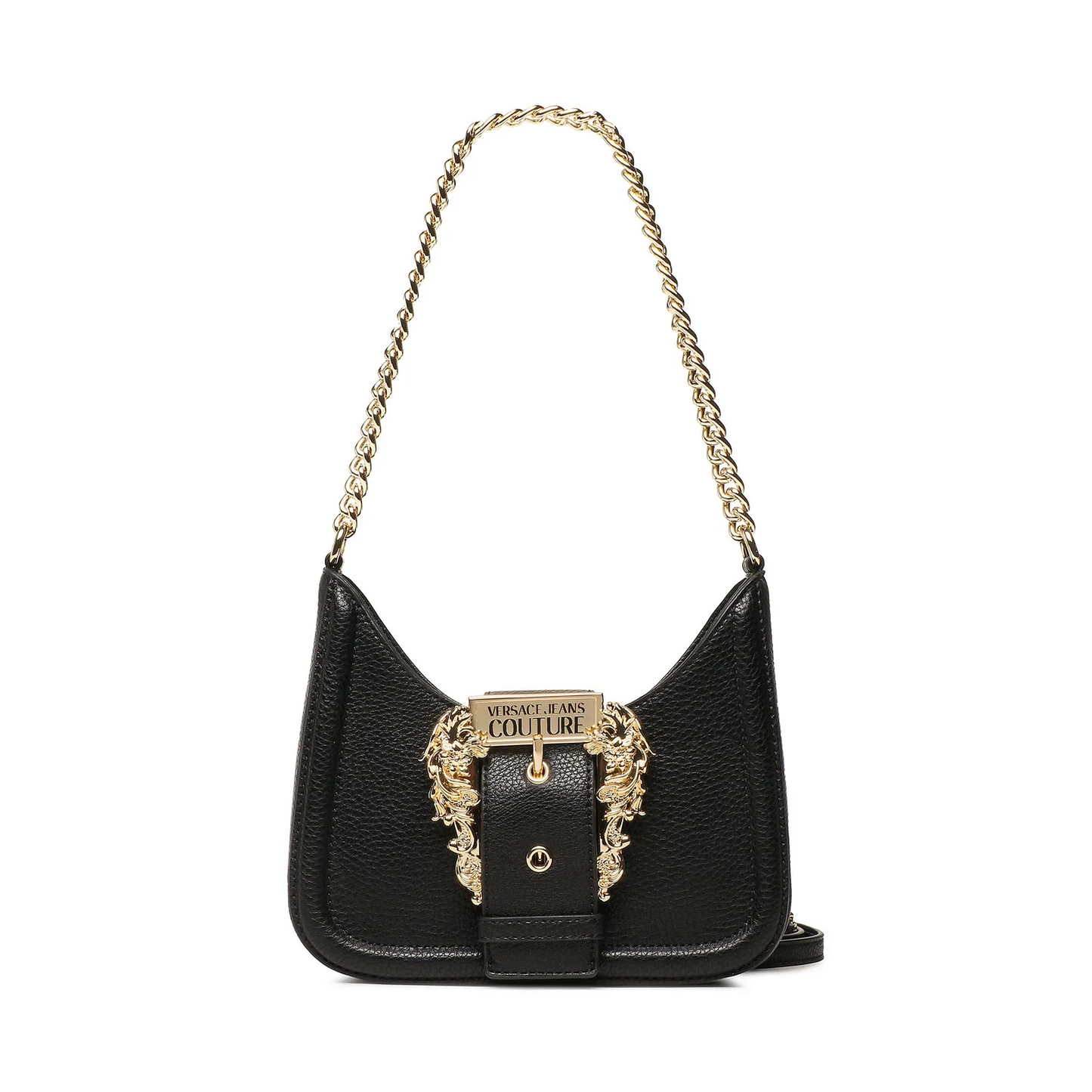 V-E-R-S-A-C-E J-E-A-N-S C-O-U-T-U-R-E CROSSBODY BAG 74VA4BF5 BLACK FOR WOMEN