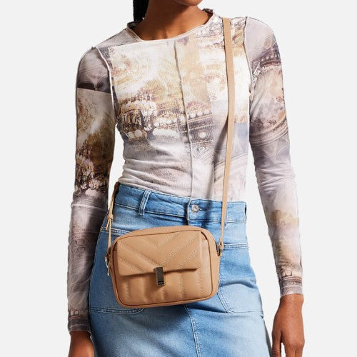 T-E-D B-A-K-E-R CROSSBODY BAG 270617 CAMEL FOR WOMEN