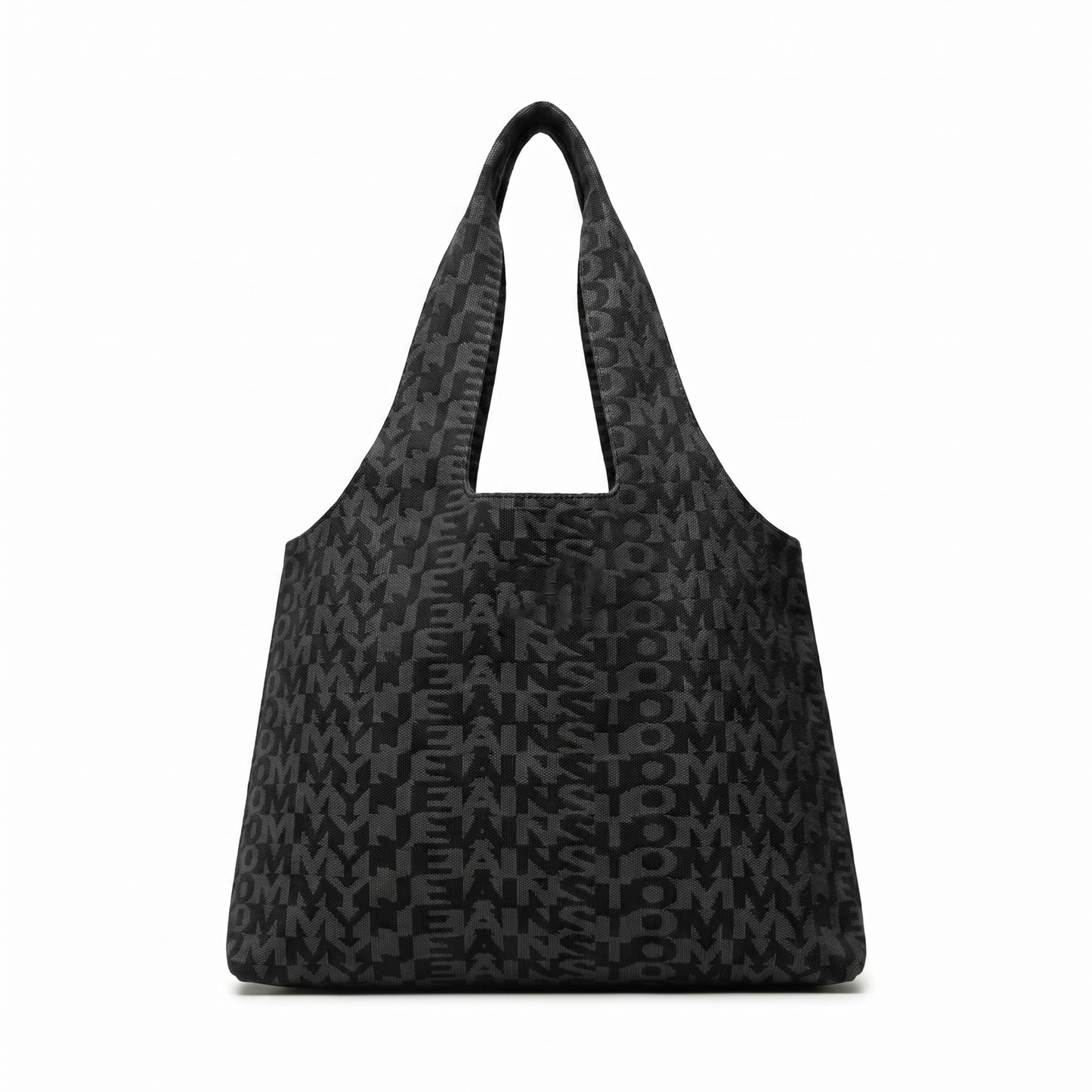 T.O.M-M.Y J.E.A.N.S SHOULDER BAG BLACK MONOGRAM FOR WOMEN