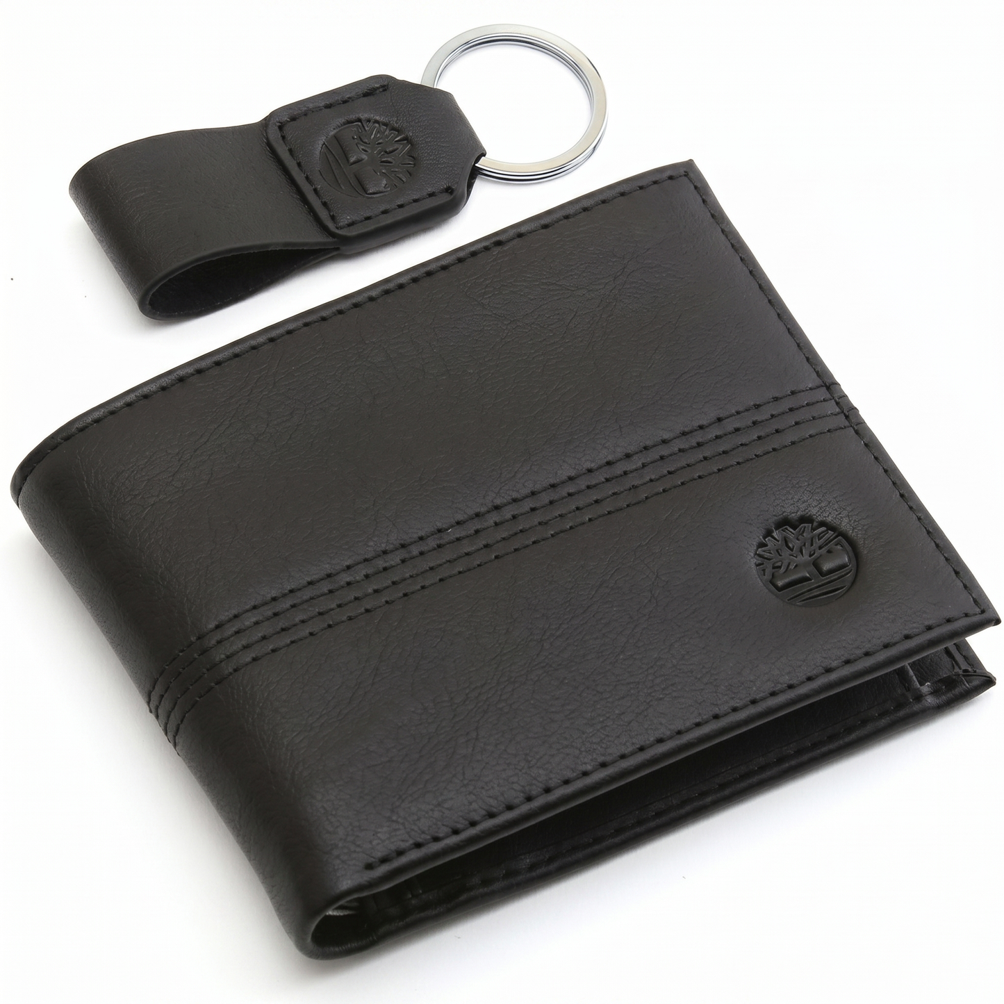 TIMBERLAND WALLET&KEY CHAIN NP0325/08 BLACK FOR MEN in Egypt