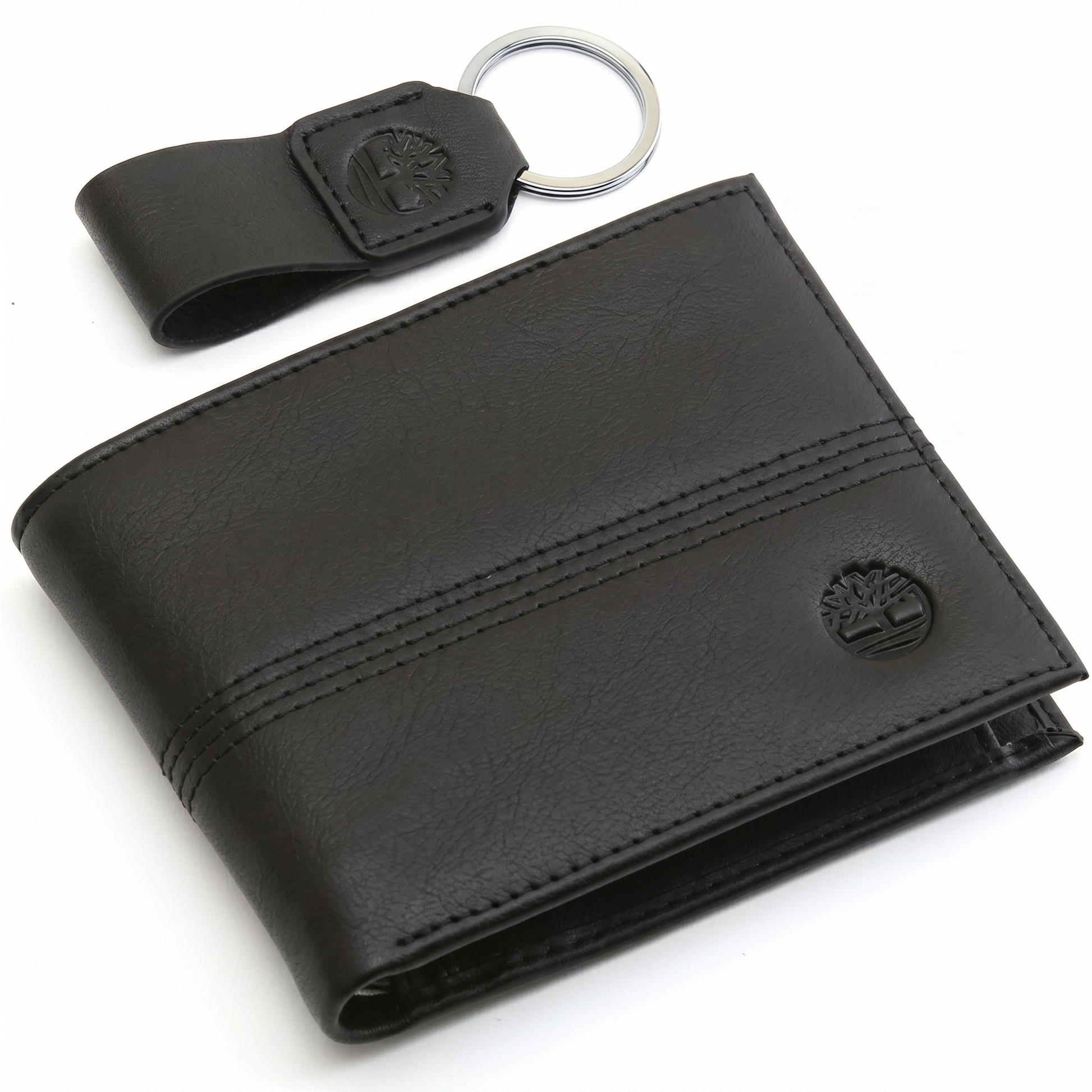 TIMBERLAND WALLET&KEY CHAIN NP0325/08 BLACK FOR MEN in Egypt