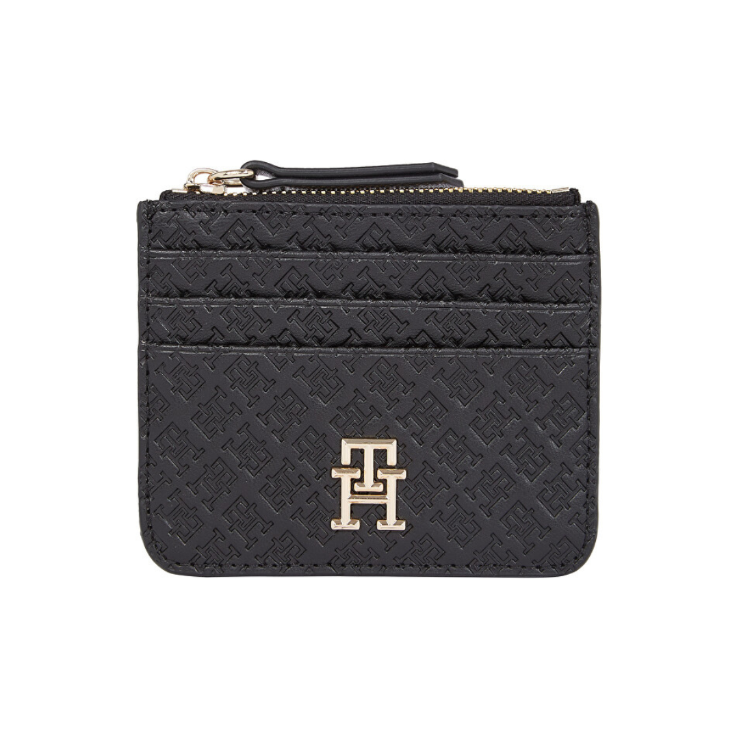 TOMMY HILFIGER CARD HOLDER AW0AW16920BDS BLACK FOR WOMEN in Egypt