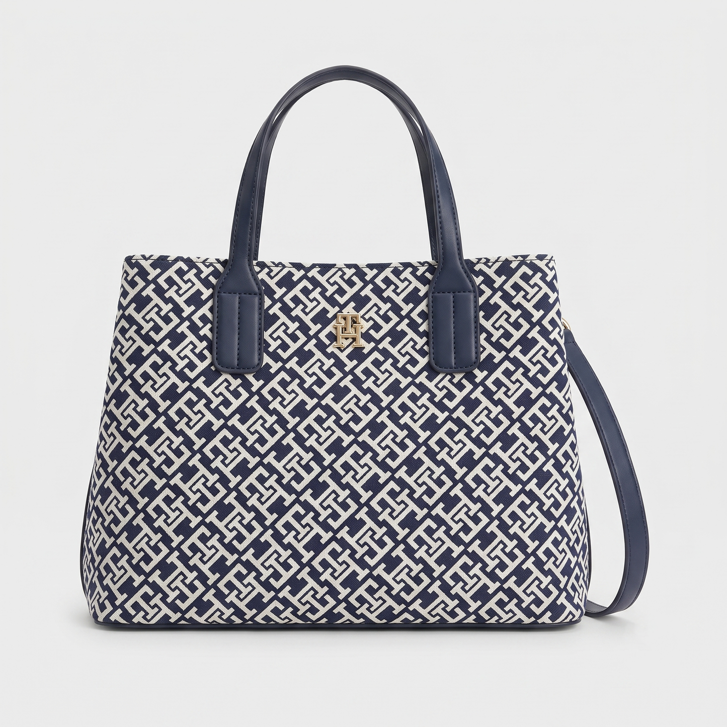 TOMMY HILFIGER CROSSBODY BAG NAVY MONOGRAM FOR WOMEN in Egypt