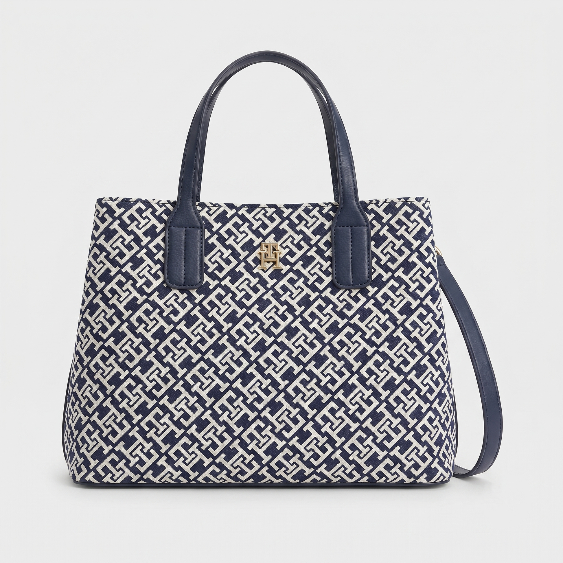 TOMMY HILFIGER CROSSBODY BAG NAVY MONOGRAM FOR WOMEN in Egypt