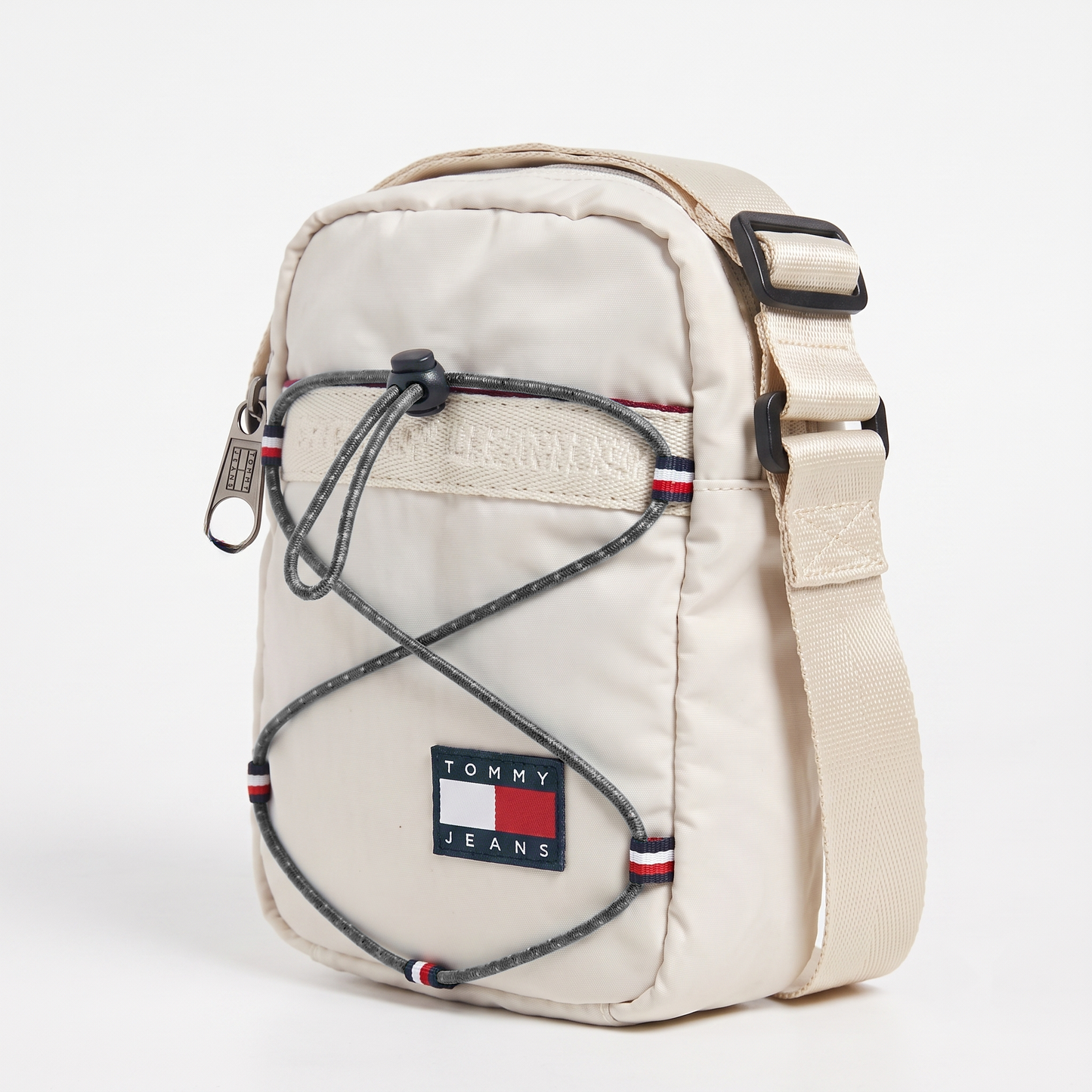 TOMMY HILFIGER CROSSBODY BAG OFF WHITE&BLACK FOR MEN in Egypt