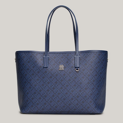 TOMMY HILFIGER TOTE BAG Blue MONOGRAM FOR WOMEN in Egypt