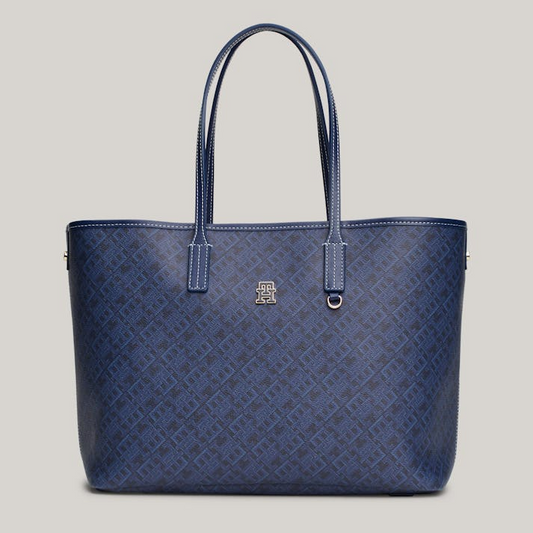 TOMMY HILFIGER TOTE BAG Blue MONOGRAM FOR WOMEN in Egypt