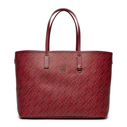 TOMMY HILFIGER TOTE BAG RED MONOGRAM FOR WOMEN in Egypt