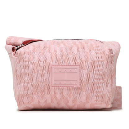 TOMMY JEANS CROSSBODY BAG PINK MONOGRAM FOR WOMEN in Egypt