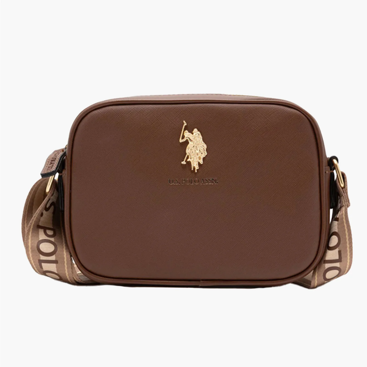 US POLO CROSSBODY BAG 27A278AA BROWN FOR WOMEN in Egypt