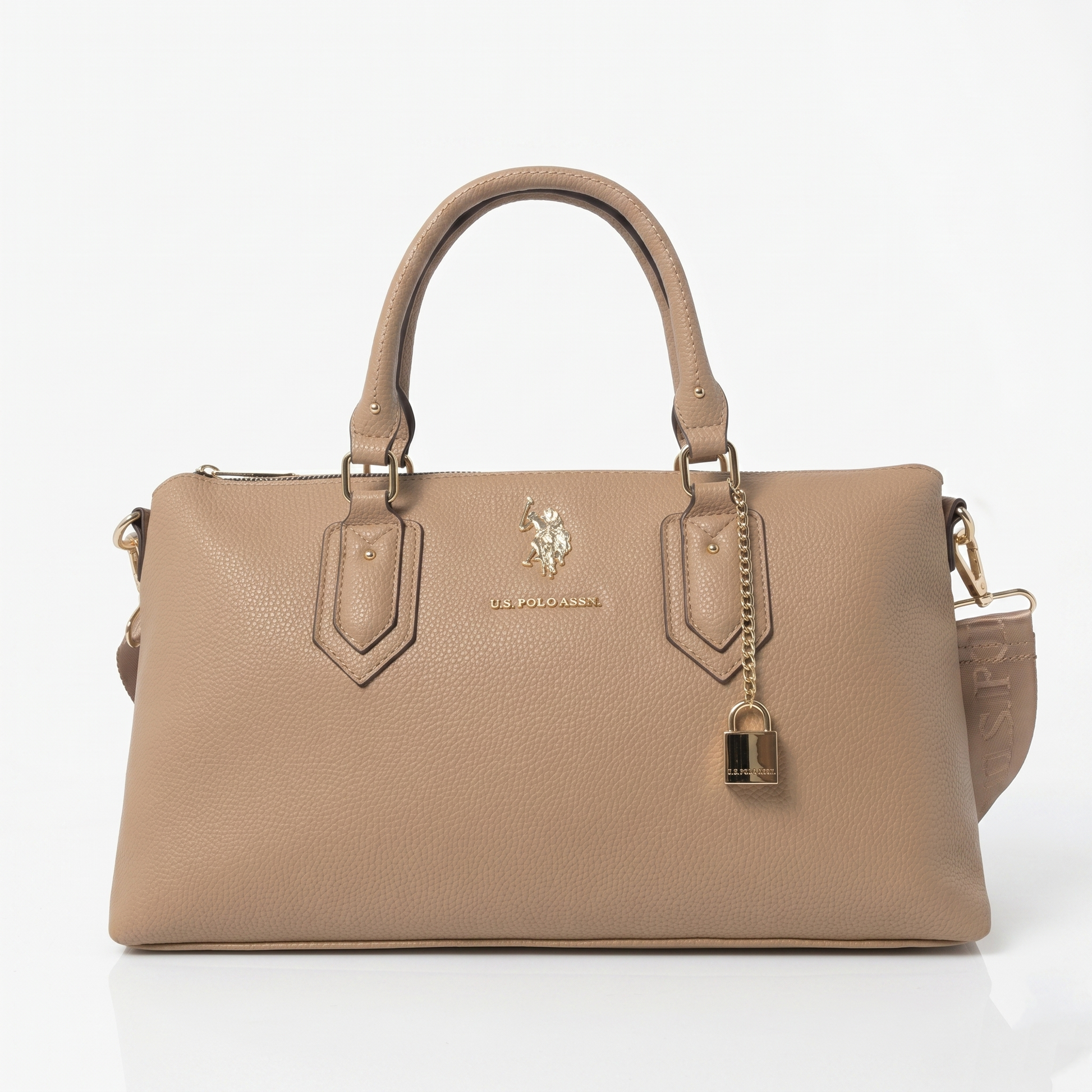 US POLO CROSSBODY BAG 27V0063AA TAN (BEIGE) FOR WOMEN in Egypt