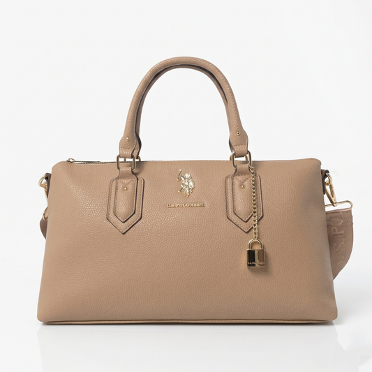 US POLO CROSSBODY BAG 27V0063AA TAN (BEIGE) FOR WOMEN in Egypt