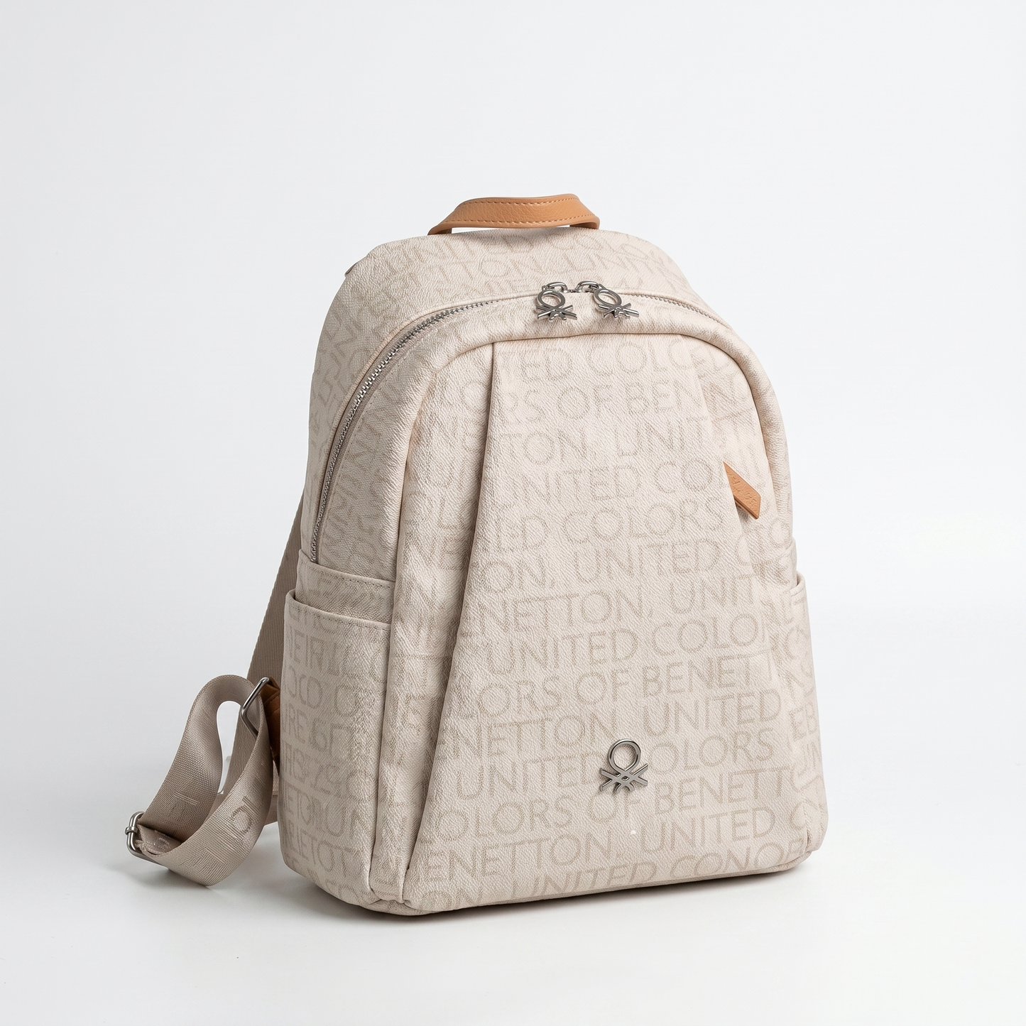 United Colors of Benetton BACKPACK BAG BEIGE MONOGRAM FOR WOMEN in Egypt