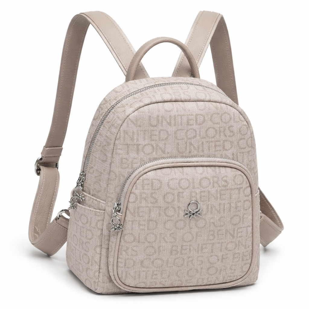 United Colors of Benetton BACKPACK BEIGE MONOGRAM FOR WOMEN in Egypt
