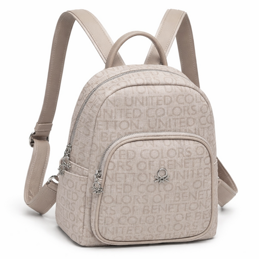 United Colors of Benetton BACKPACK BEIGE MONOGRAM FOR WOMEN in Egypt