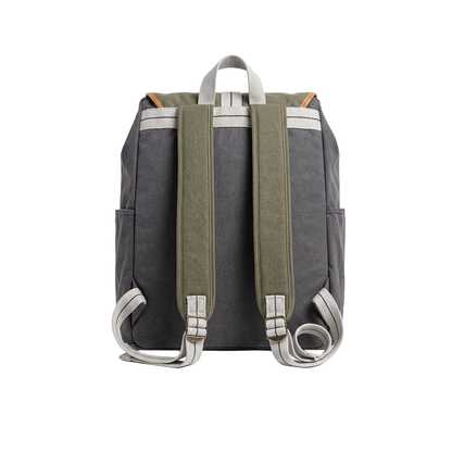 K.I.P.L.I-N.G BACKPACK GREEN(AGED KHAKI)&GREY FOR WOMEN