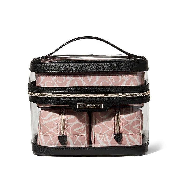 VICTORIA'S SECRET MAKEUP BAG ROSE&BLACK FOR WOMEN in Egypt
