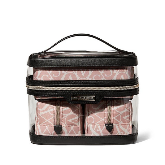 VICTORIA'S SECRET MAKEUP BAG ROSE&BLACK FOR WOMEN in Egypt