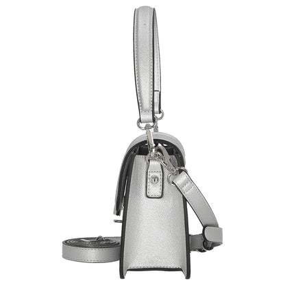V-A-L-E-N-T-I-N-O CROSSBODY BAG VBS7R201M SILVER FOR WOMEN