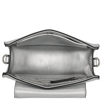 V-A-L-E-N-T-I-N-O CROSSBODY BAG VBS7R201M SILVER FOR WOMEN