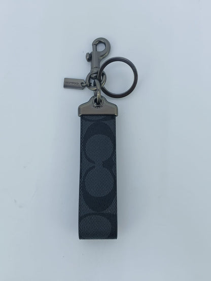 C.O.A.C.H Loop Key Fob In Signature Canvas